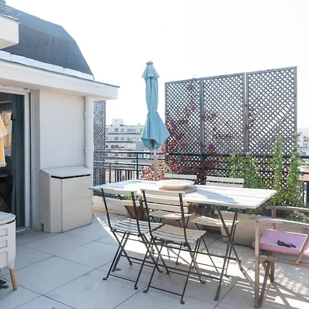Apartment Bright With Terrace - Roland Garros